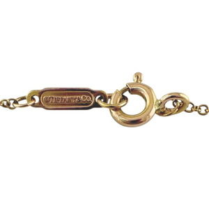 Tiffany Heart Lock Necklace Gold